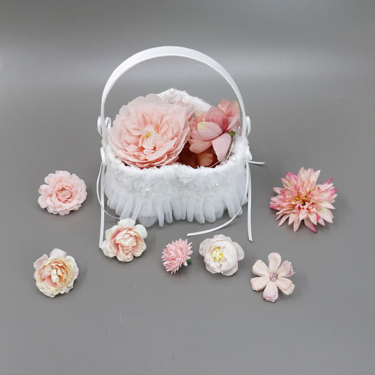 Wedding Flower Basket WB2006. (2pc)