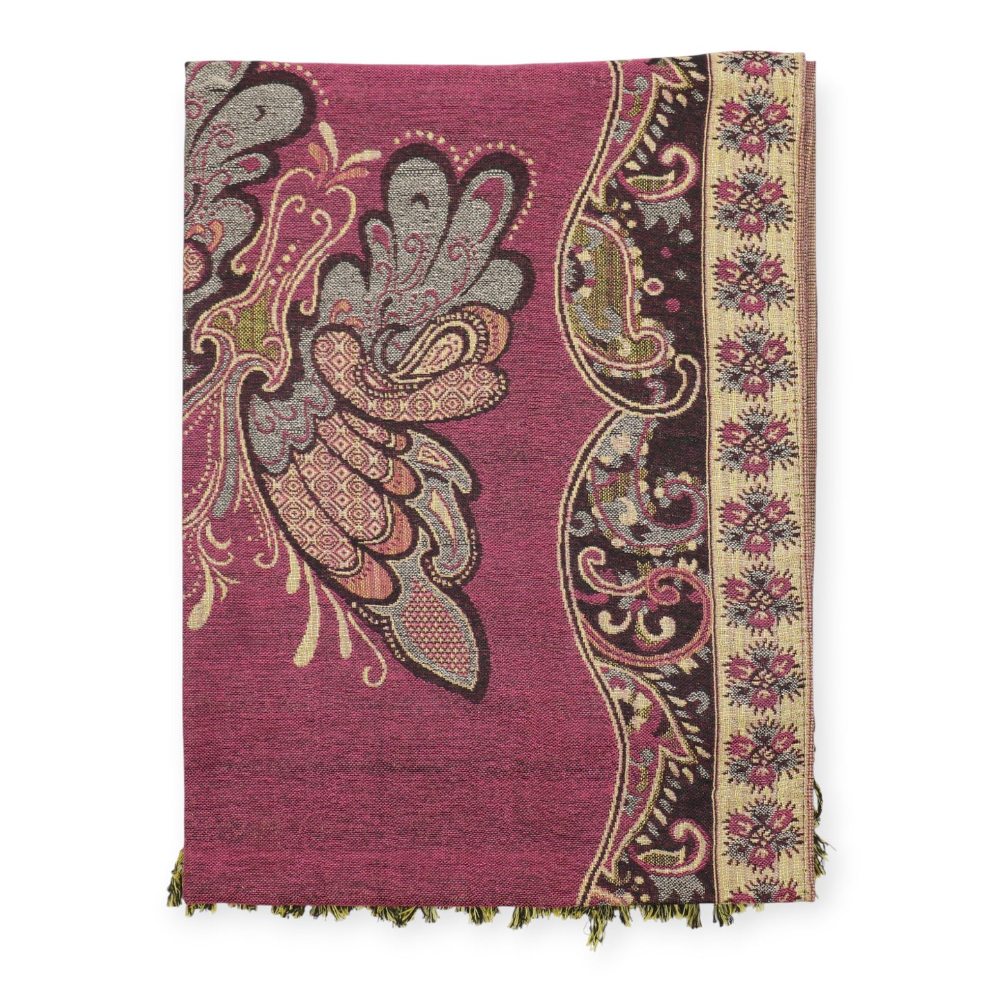 Metallic Pashmina Butterfly SCF4815-9. (12PC)