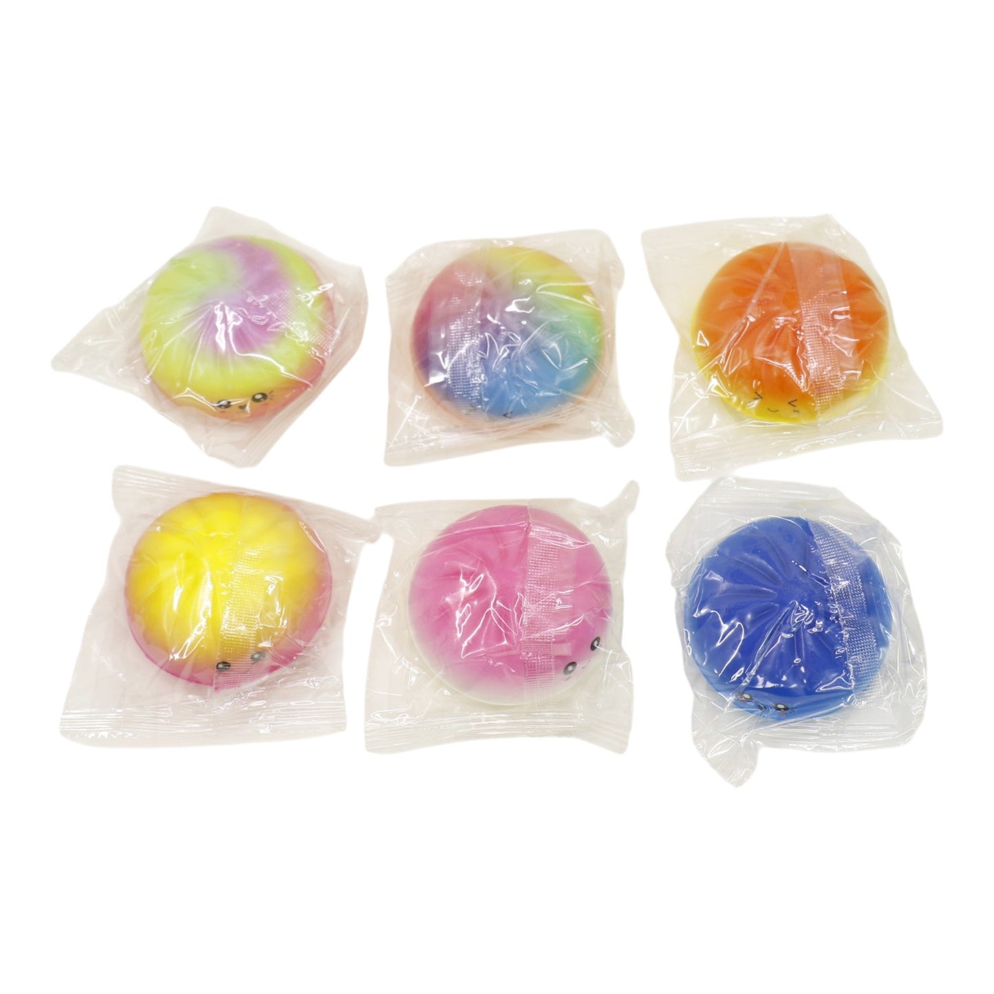Mini Rainbow Foam Squishy Dumpling TY6404-11 (12PC)