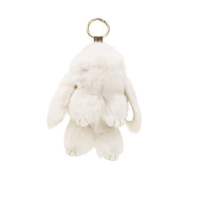 Cut Rabbit Pom Pom Key Chain KC0225-5. (3PC)