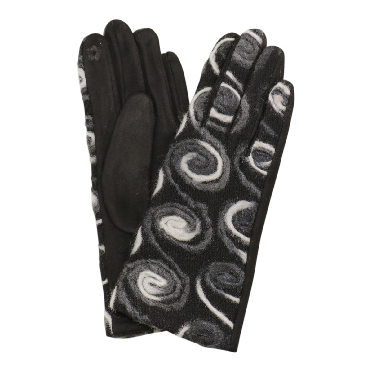 Women's Embroidery Texting Gloves GL6830-2 (12PAIR)