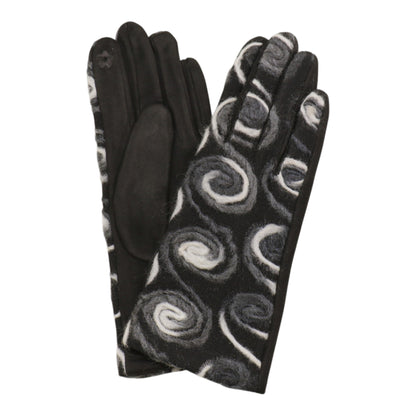 Women's Embroidery Texting Gloves GL6830-2 (12PAIR)