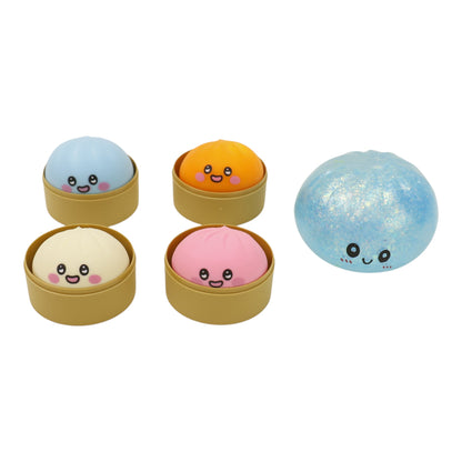 Mini Flour Squishy Dumpling With Steamer SS6510-48 (24PC)