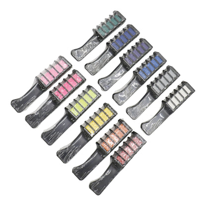 Temporary Hair Color Chalk Comb DM4127-5 (12PC)