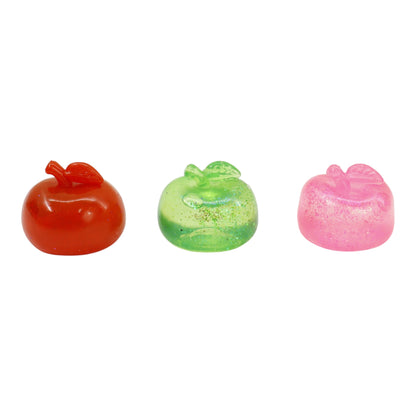 Glitter Apple Maltose Squishy Toy JT6609-15 (12PC)