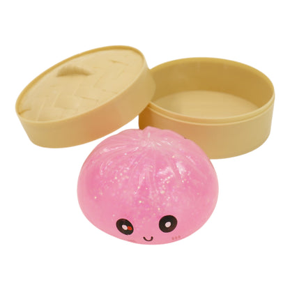 Glitter Bun Squishy Dumpling JT6527-8. (12PC)