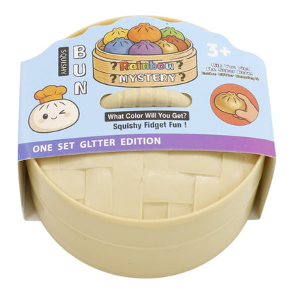 Glitter Maltose Sugar Squishy Dumpling Toy JT6610-15 (12PC)