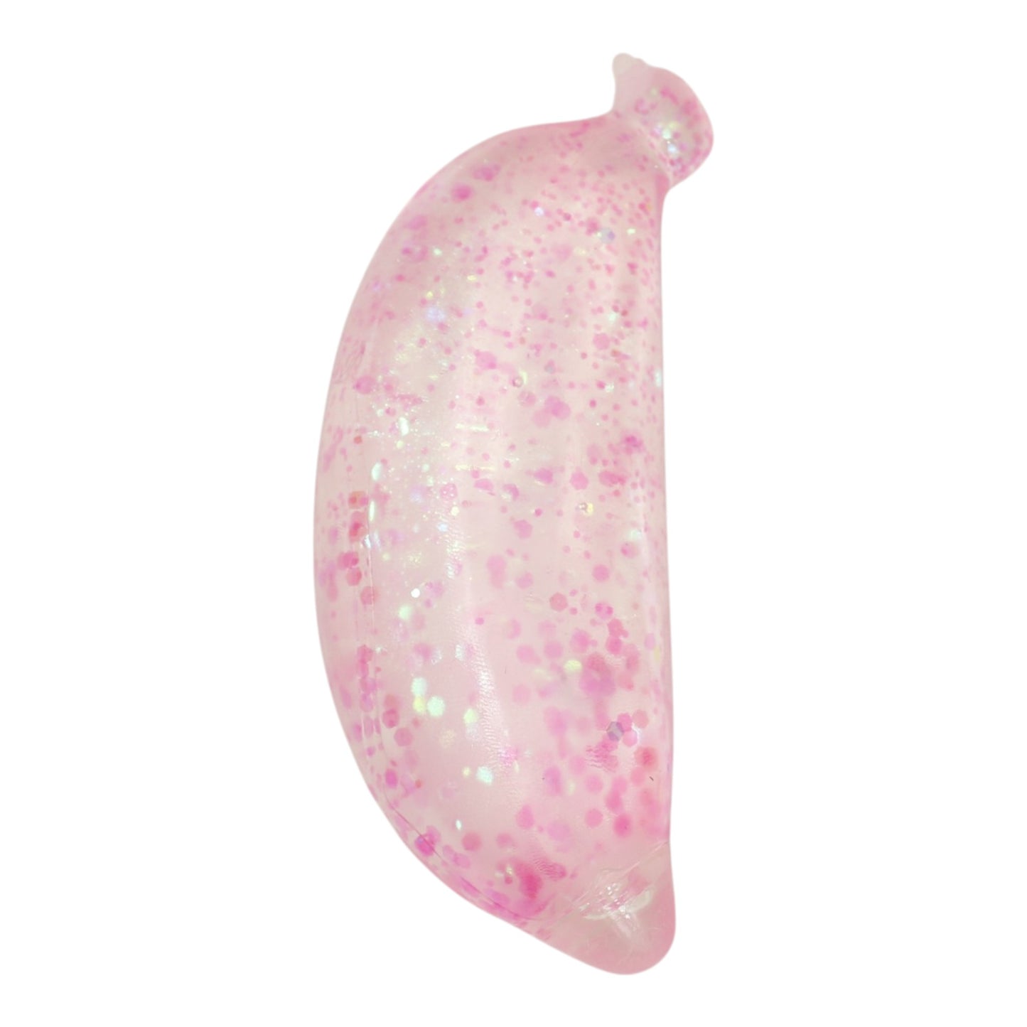 Glitter Maltose Sugar Banana Squishy Toy JT6603-18 (12PC)