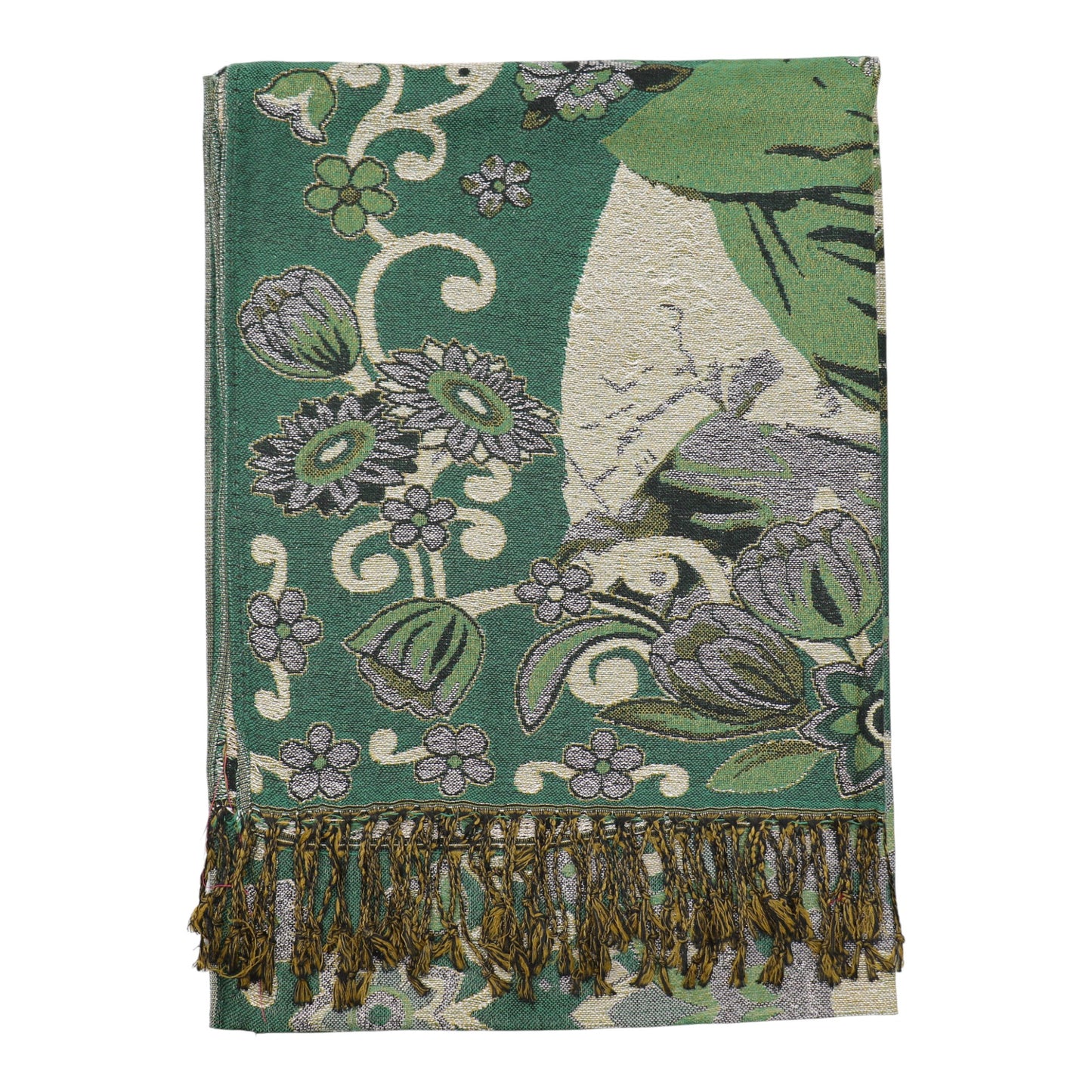 Metallic Pashmina Frida Kahlo SCF4814-1. (12pc)