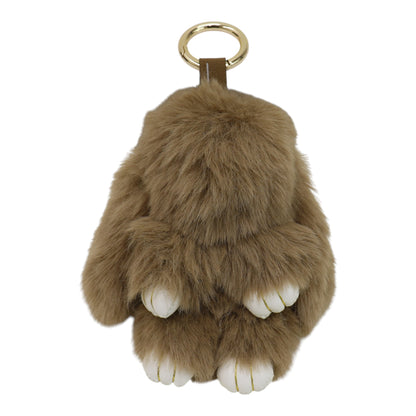 Cut Rabbit Pom Pom Key Chain KC0225-5. (3PC)