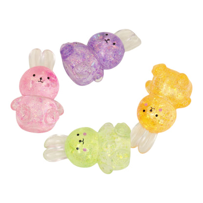 Glitter Maltose Sugar Bunny Squishy Toy SS6510-203 (12PC)