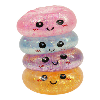 Glitter Maltose Sugar Squishy Dumpling Toy TR6517-1 (12PC)