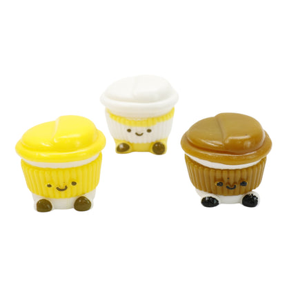 Silicon Muffin Cake Squishy Toy JT6518-2 (12PC)