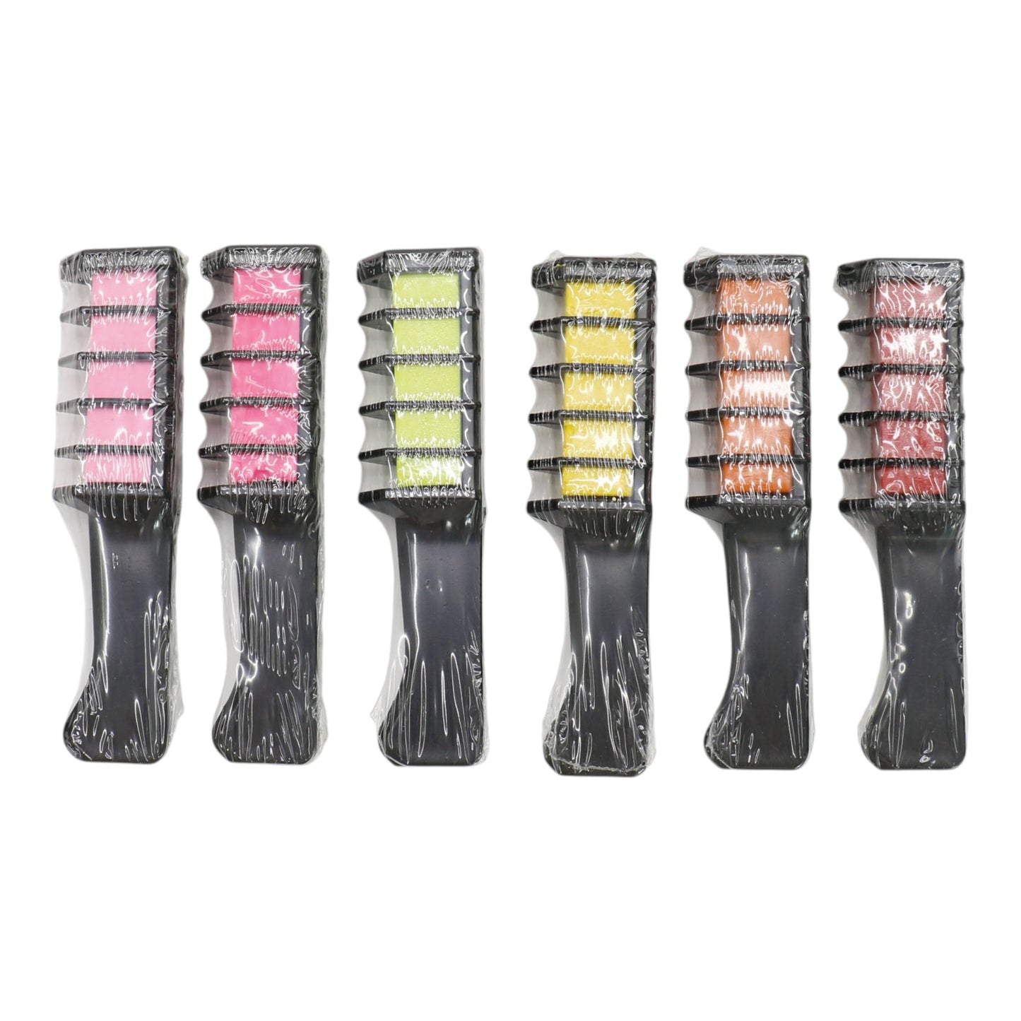 Temporary Hair Color Chalk Comb DM4127-5 (12PC)