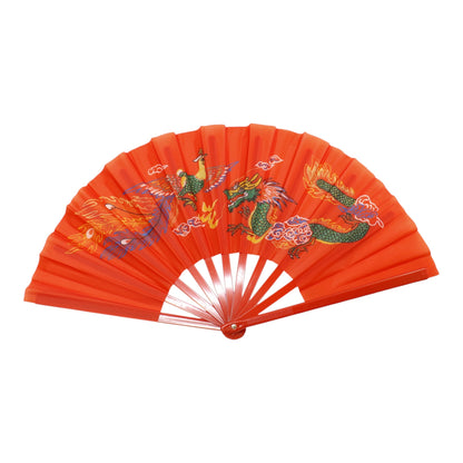 Dragon Large Traditional Perigon Line Dance Folding Fan 0640 (12PC)