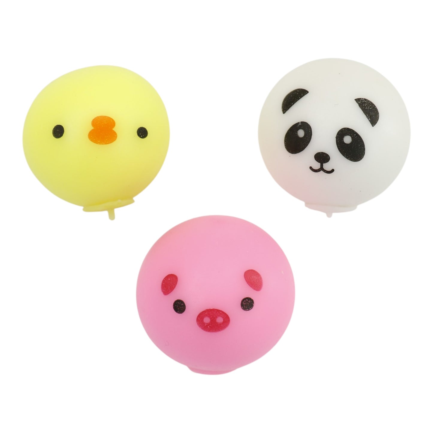 Mini Animal Ball Flour Squishy Toy JT6610-17 (12PC)