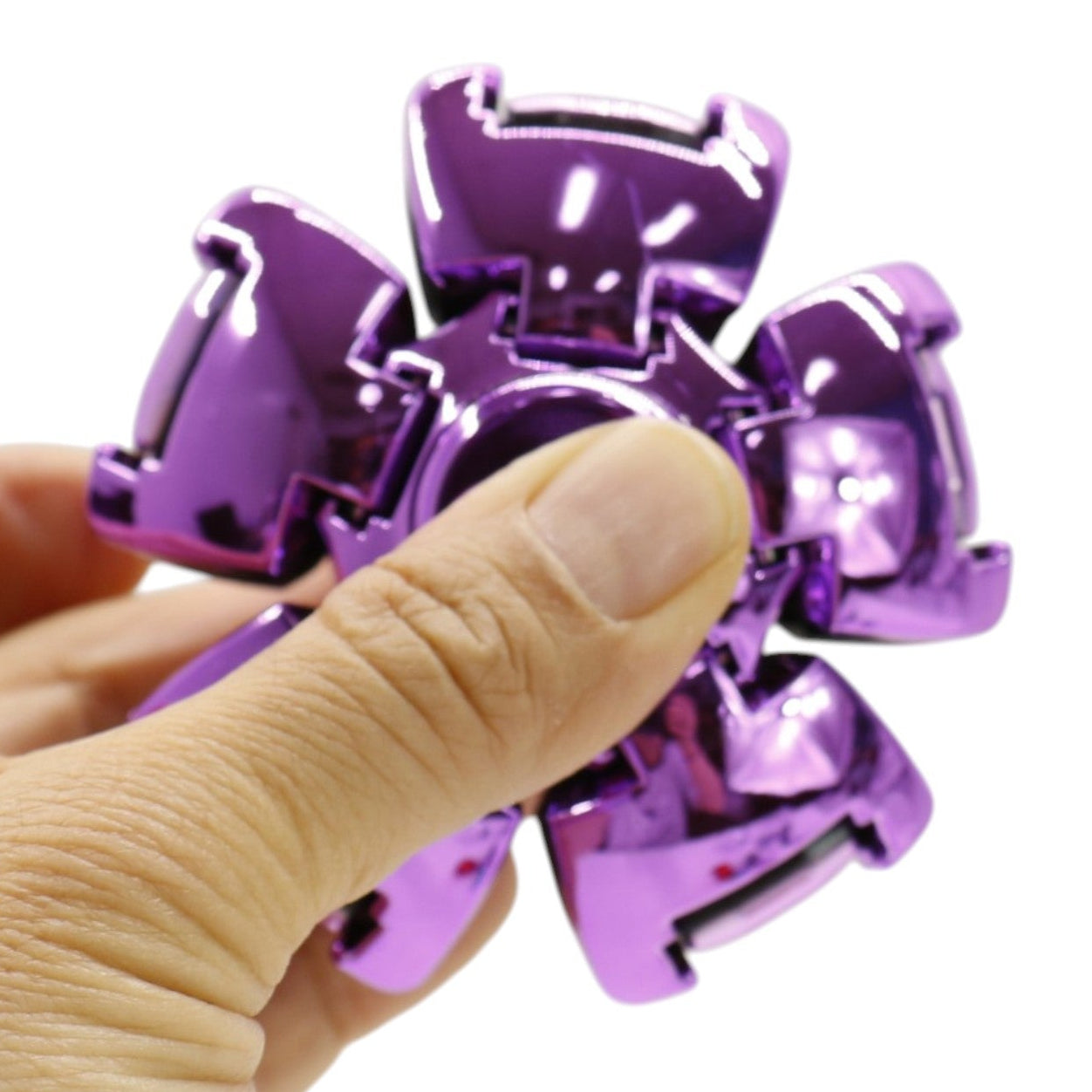 Press to Spin Fidget Spinner HelixCore Rotating Stress Ball Fidget Toy ME364 (24PC)