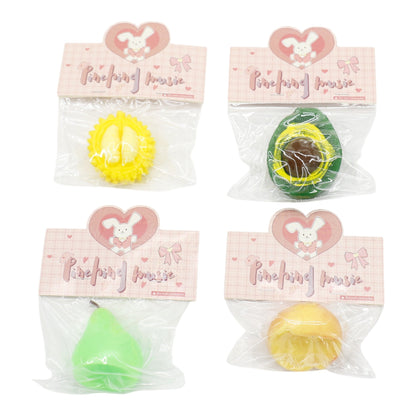 Silicon Fruit Squishy Toy JT6518-1 (12PC)