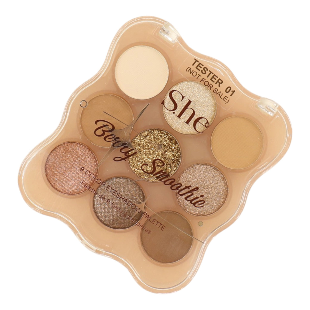 S. He 9 Color Eyeshadow Palette EP1086 (24PK)