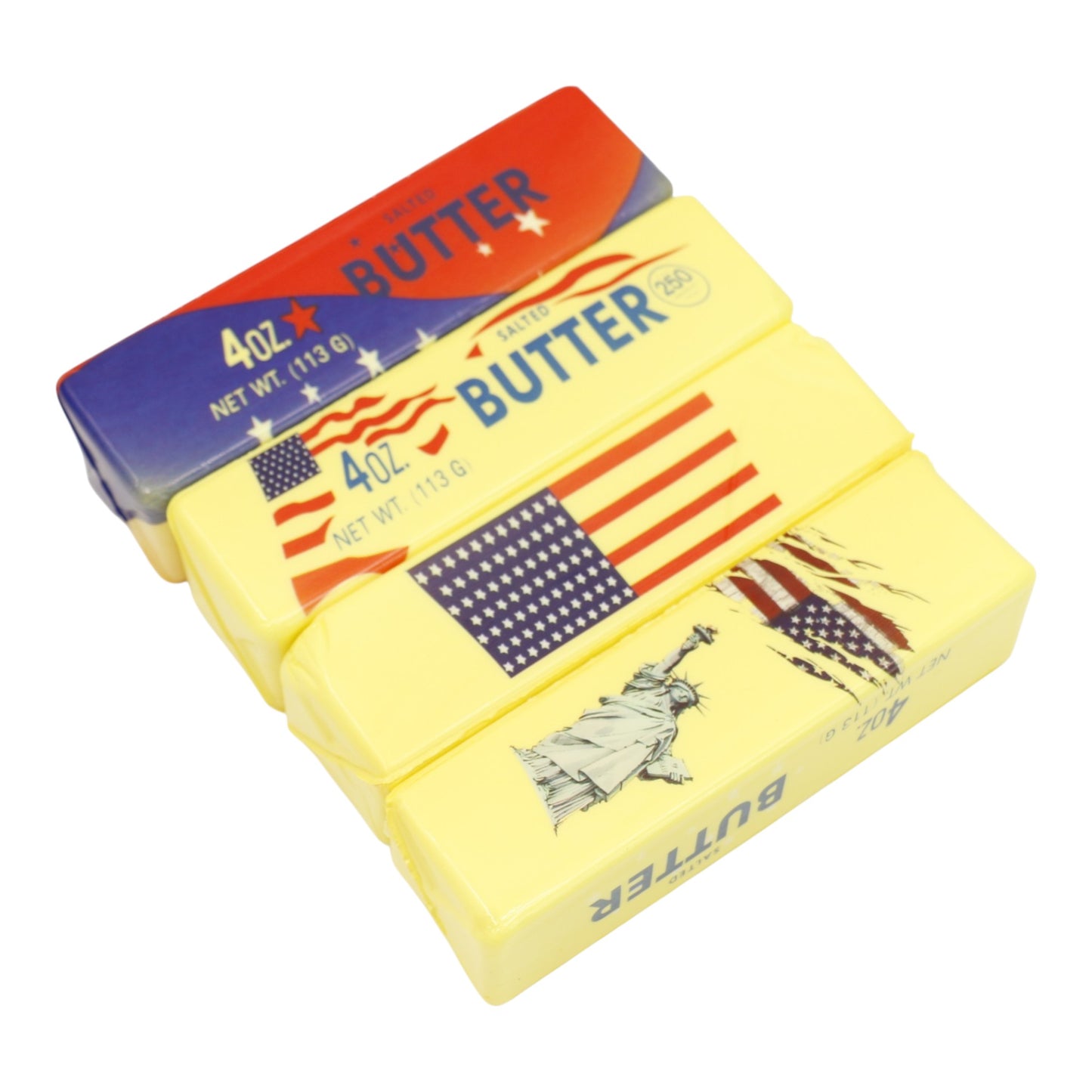 250th Patriotic USA Butter Soft Slow Rising Foam Squishy JT6506-24 (12PC)