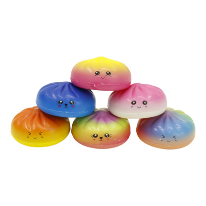 Mini Rainbow Foam Squishy Dumpling TY6404-11 (12PC)