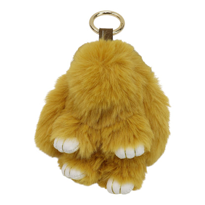 Cut Rabbit Pom Pom Key Chain KC0225-5. (3PC)
