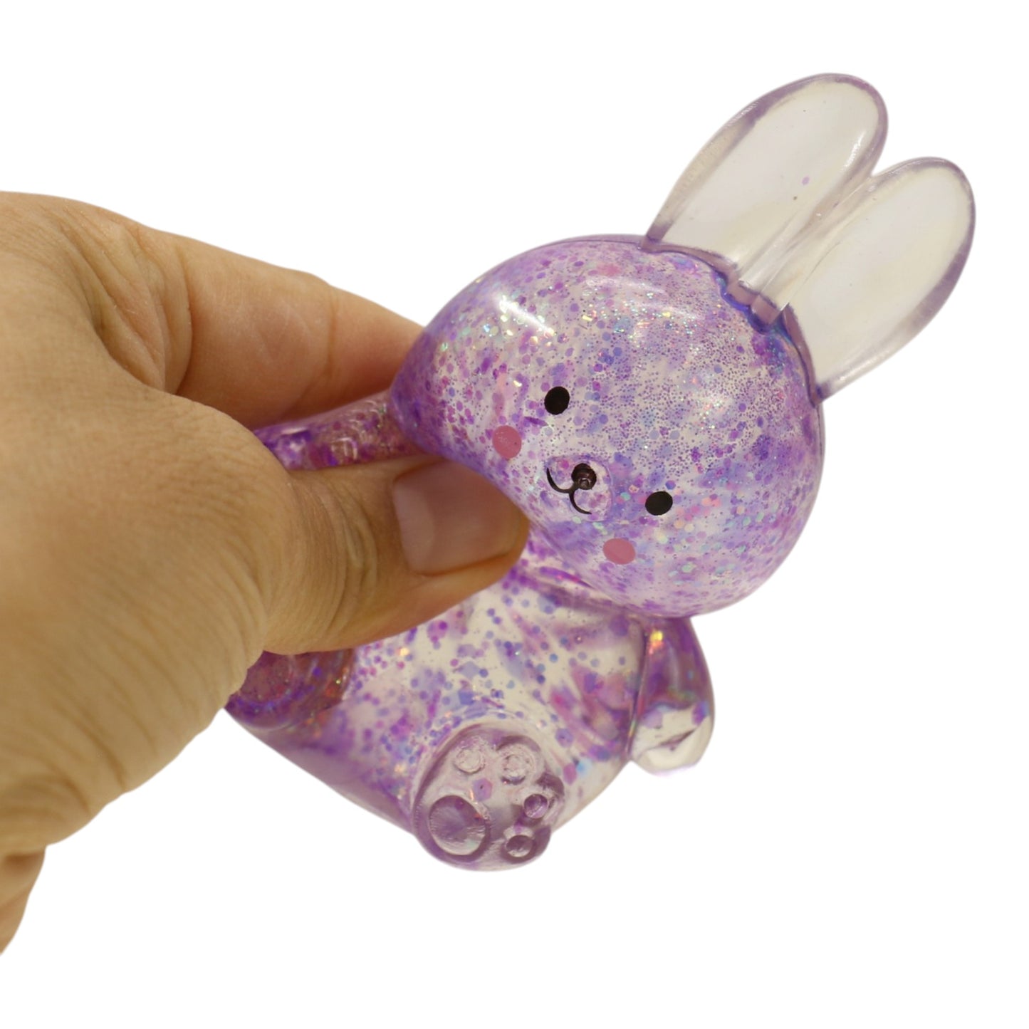 Glitter Maltose Sugar Bunny Squishy Toy SS6510-203 (12PC)