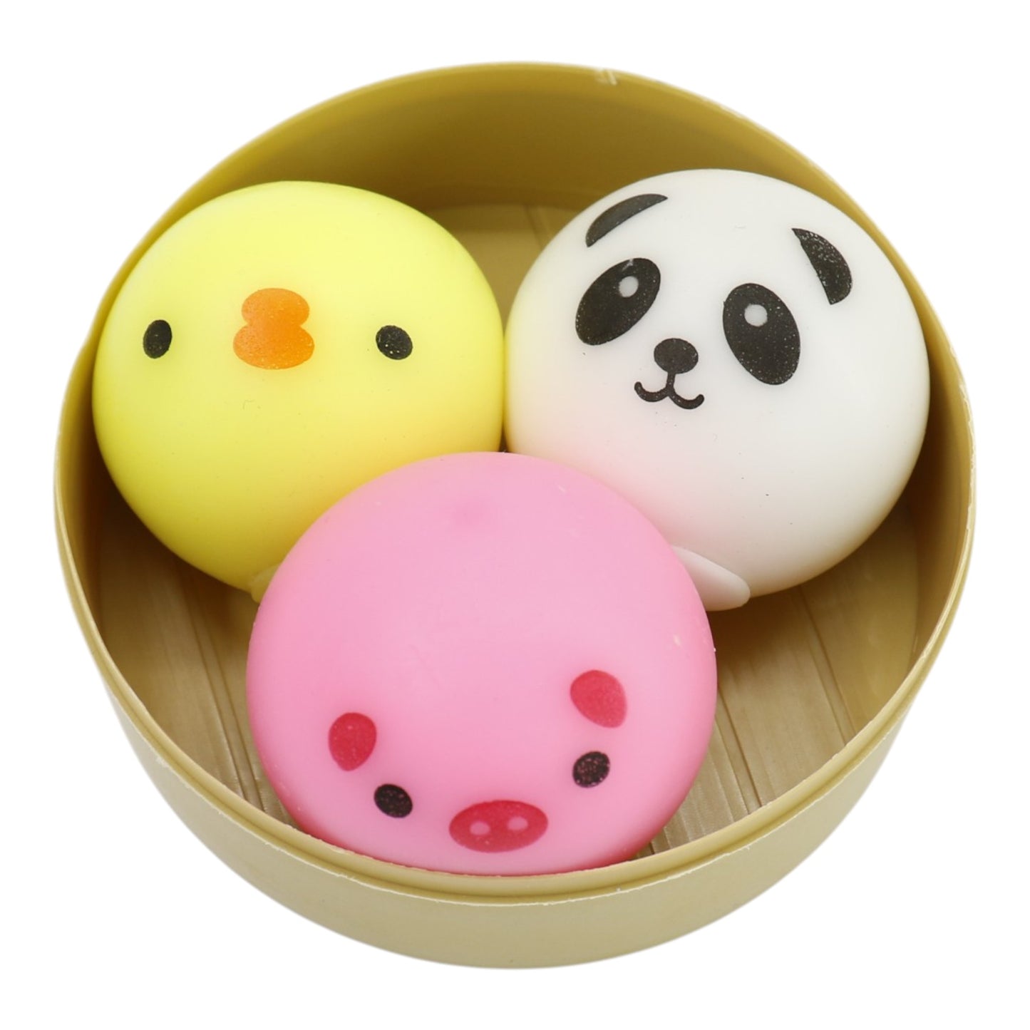 Mini Animal Ball Flour Squishy Toy JT6610-17 (12PC)