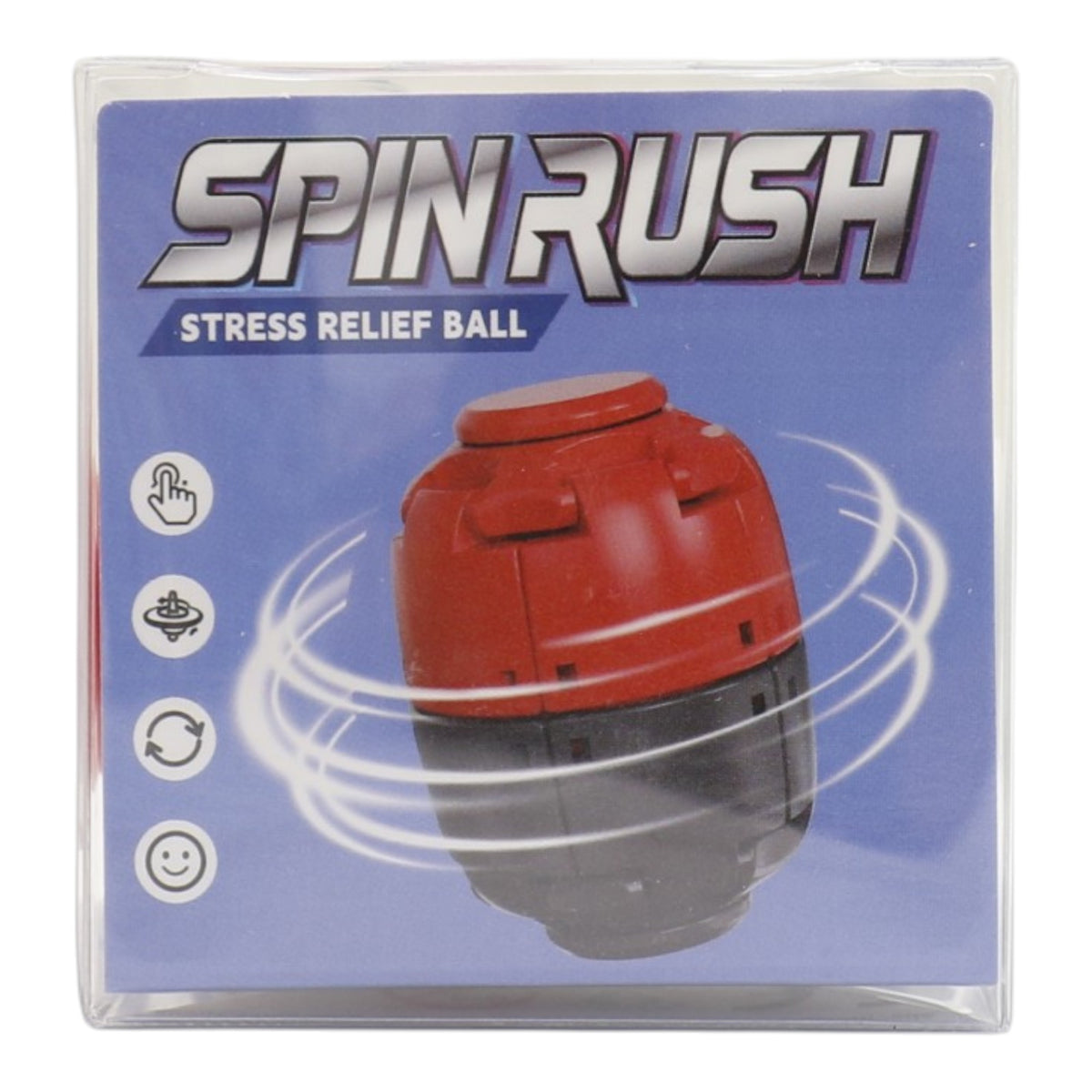 Press to Spin Fidget Spinner HelixCore Rotating Stress Ball Fidget Toy ME367 (24PC)
