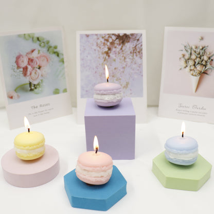 Macaron Shape Scented Candle SS41106-17. (12PC)