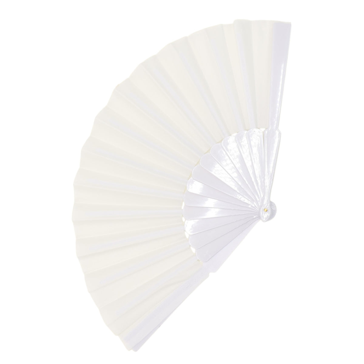 Solid Color Hand Held Folding Fan JF6323-1! (12PC)