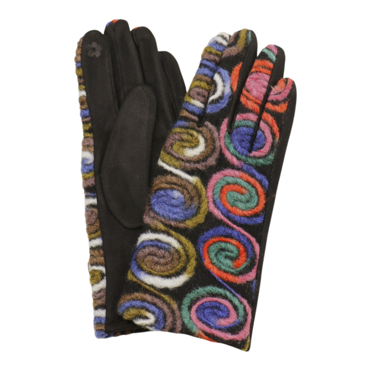 Women's Embroidery Texting Gloves GL6830-2 (12PAIR)