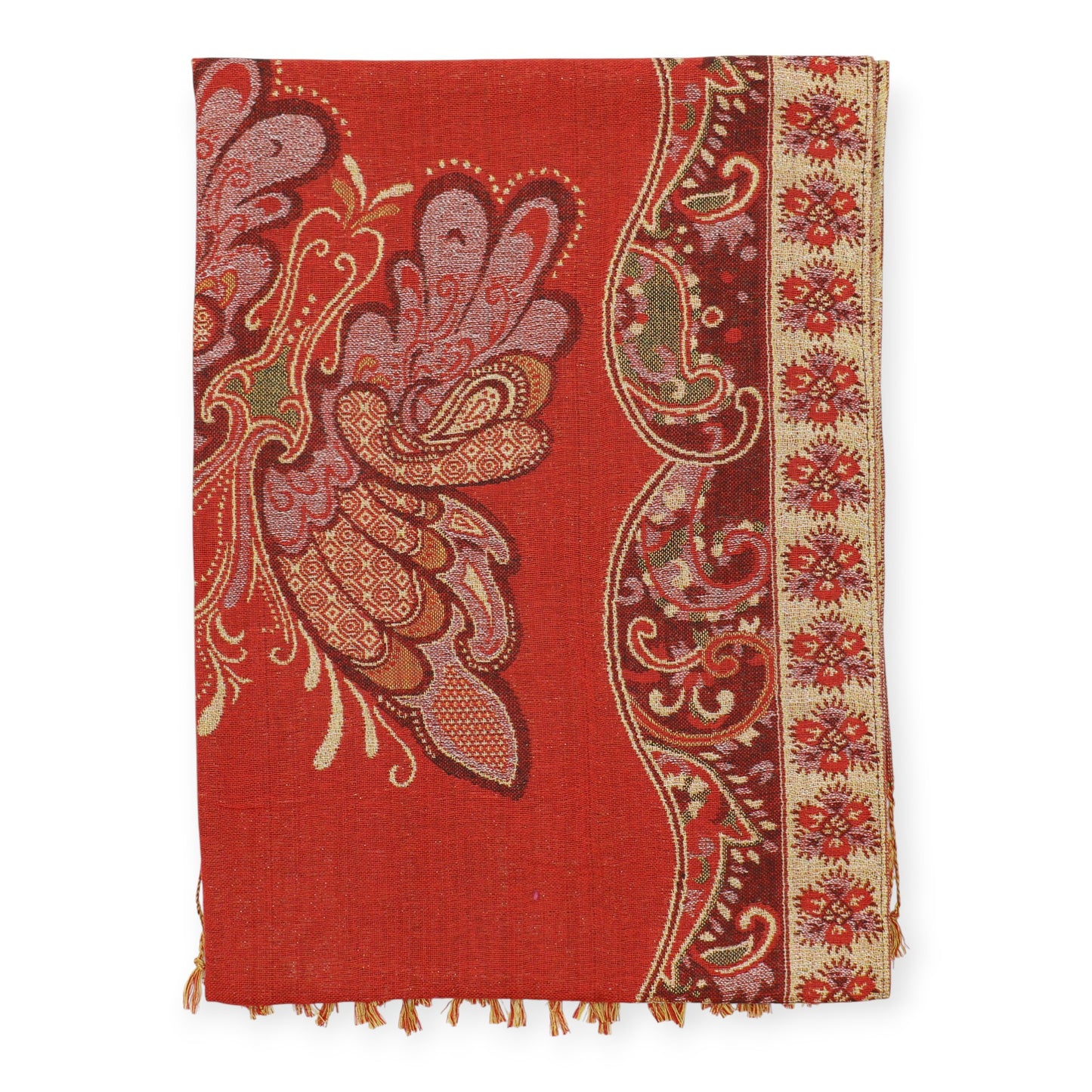 Metallic Pashmina Butterfly SCF4815-9. (12PC)