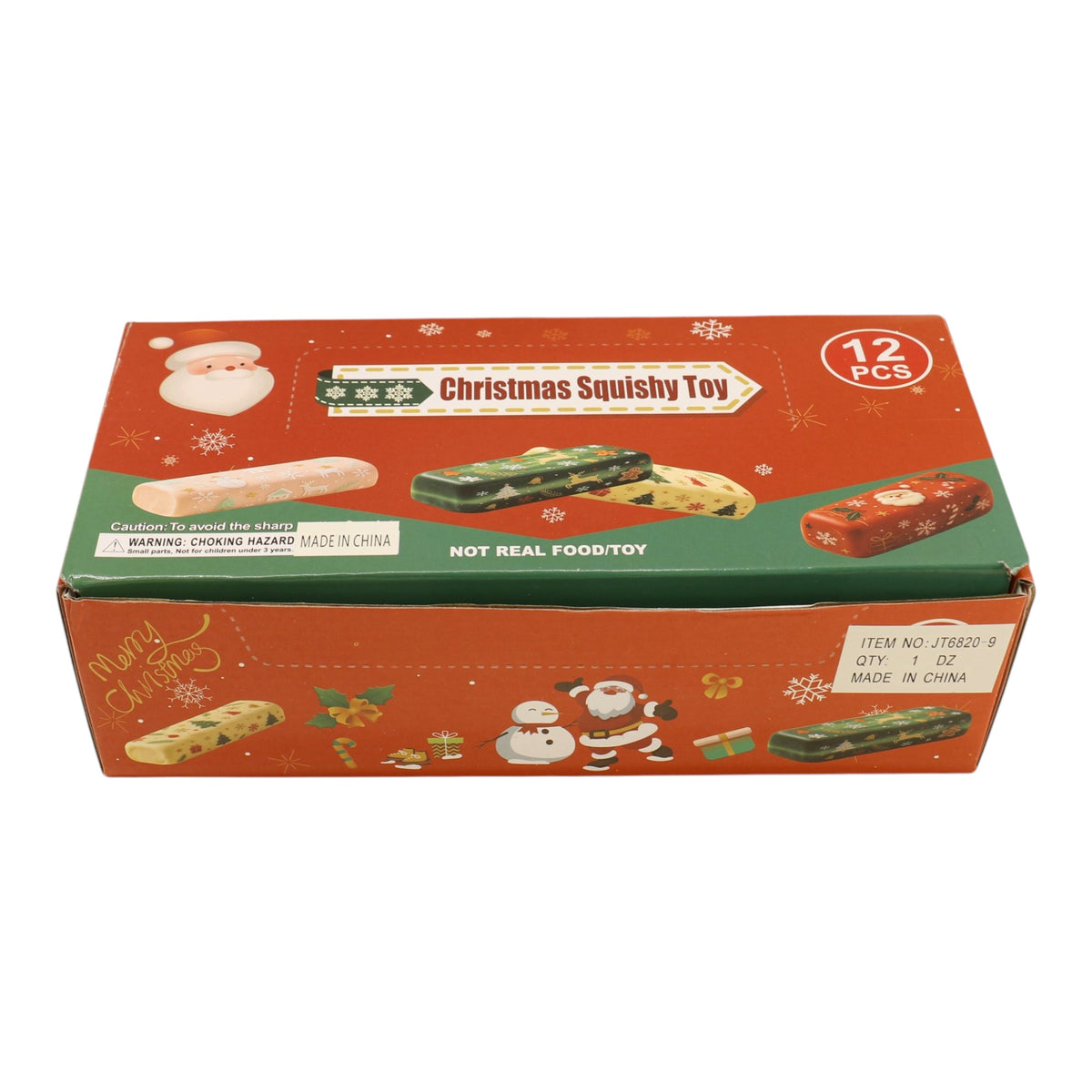 Christmas Squishy Toy JT6820-9 (12PC)