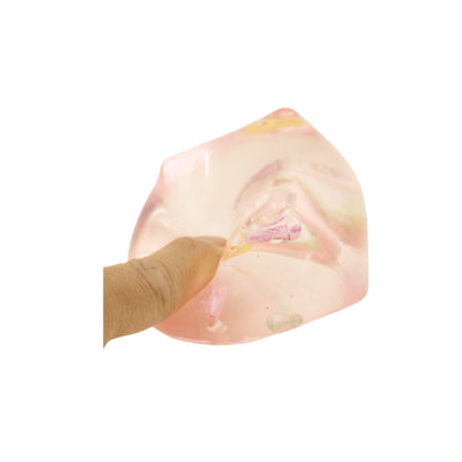 Cube Fidget Squishy Filled With  A Clear Ocean Scene Squishy Ball Toy JT6608-6 (12PC)