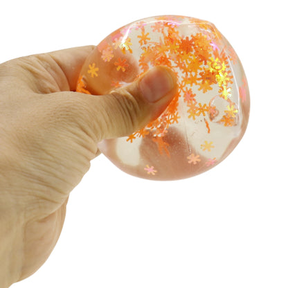 Colorful Glitter Cube Squishy Toy JT6608-7 (12PC)