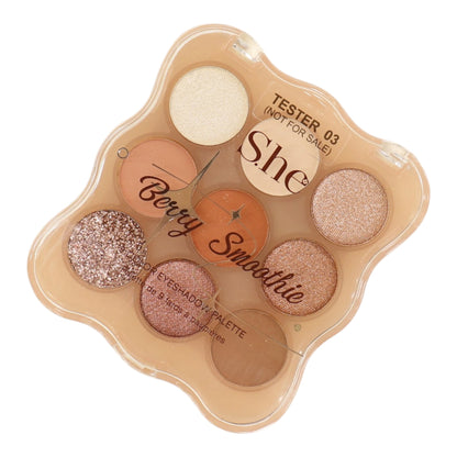 S. He 9 Color Eyeshadow Palette EP1086 (24PK)