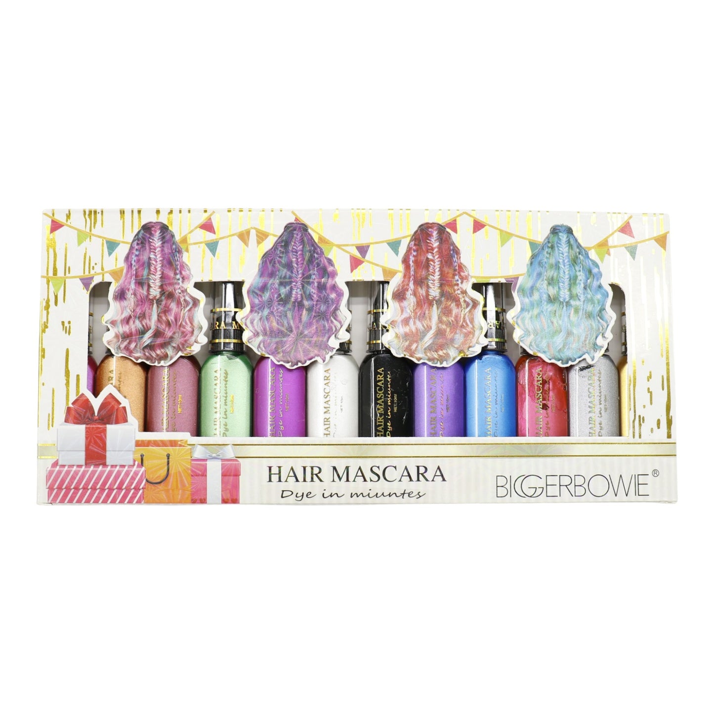 Hair Color Mascara DM4127-7 (12PC)