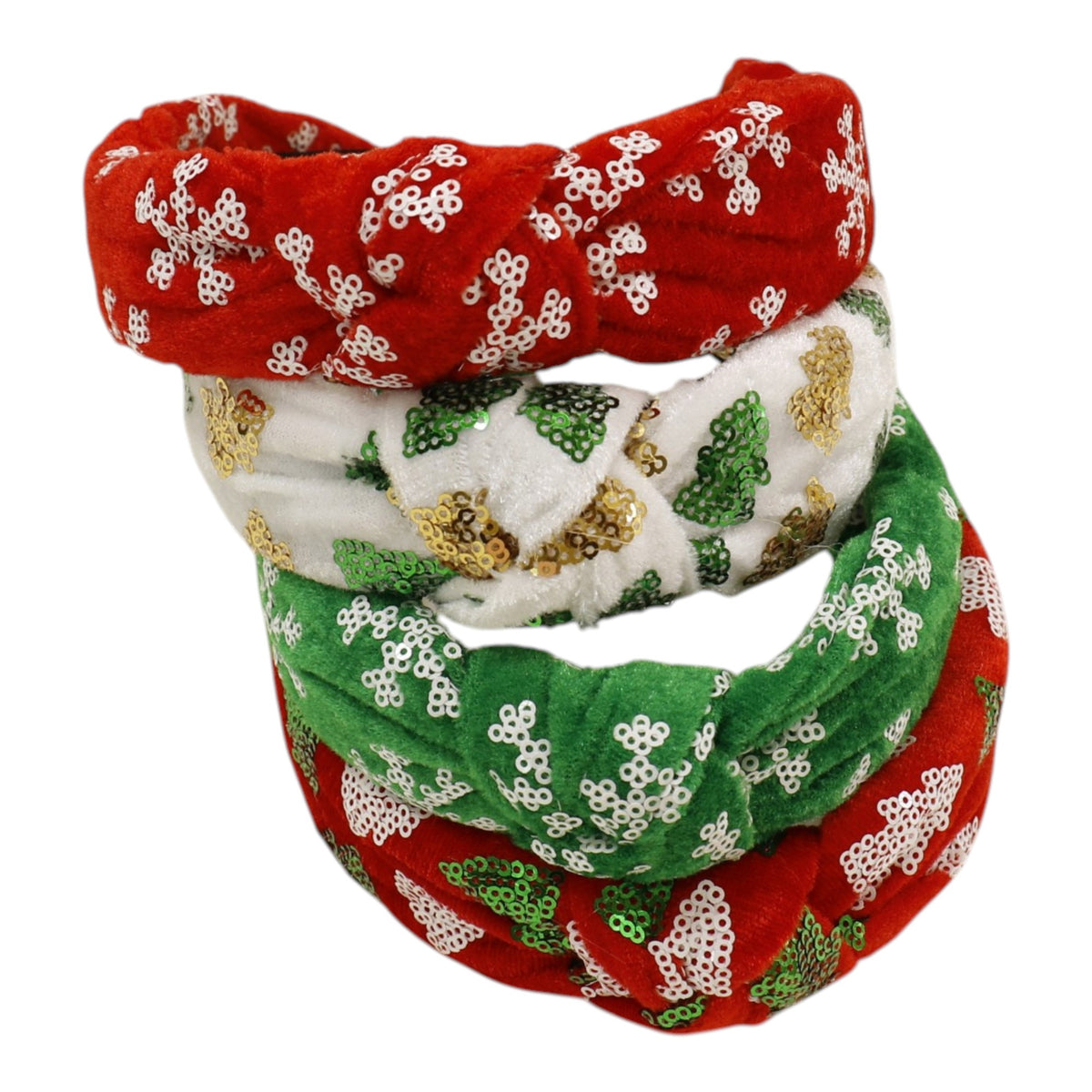 Christmas Decorative Spotted Headband HB6905-25  (12PC)
