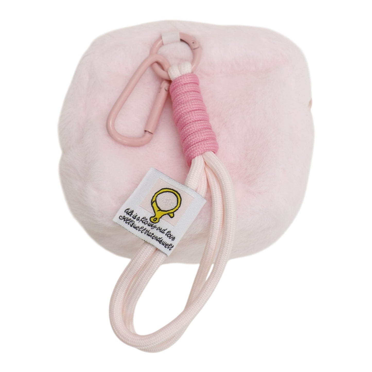 Cute Black Cat With Pink Ribbon Hanging Pendant Coin Purse SS6302-1 (12)