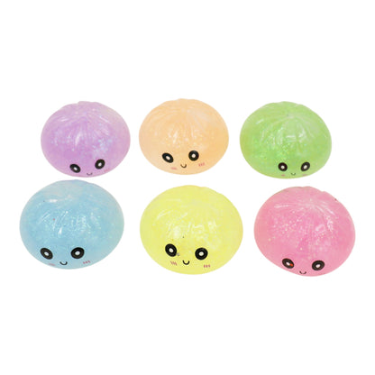 Glitter Bun Squishy Dumpling JT6527-8. (12PC)