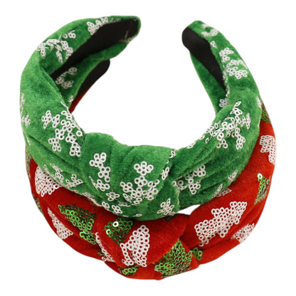Christmas Decorative Spotted Headband HB6905-25  (12PC)