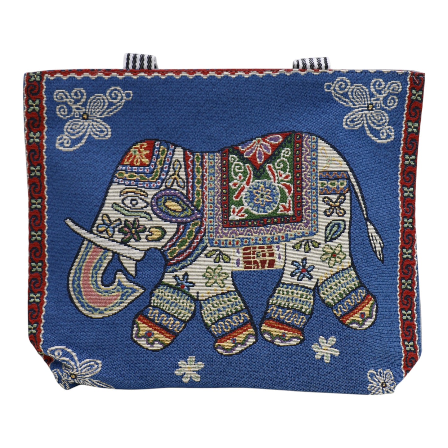 Elephant Embroidery Tote Bag BG315-6 (12PC)