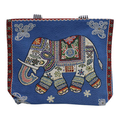 Elephant Embroidery Tote Bag BG315-6 (12PC)