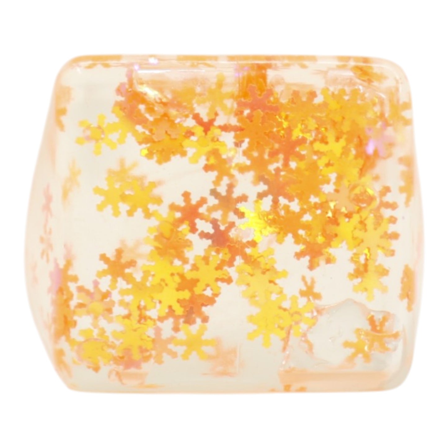Colorful Glitter Cube Squishy Toy JT6608-7 (12PC)