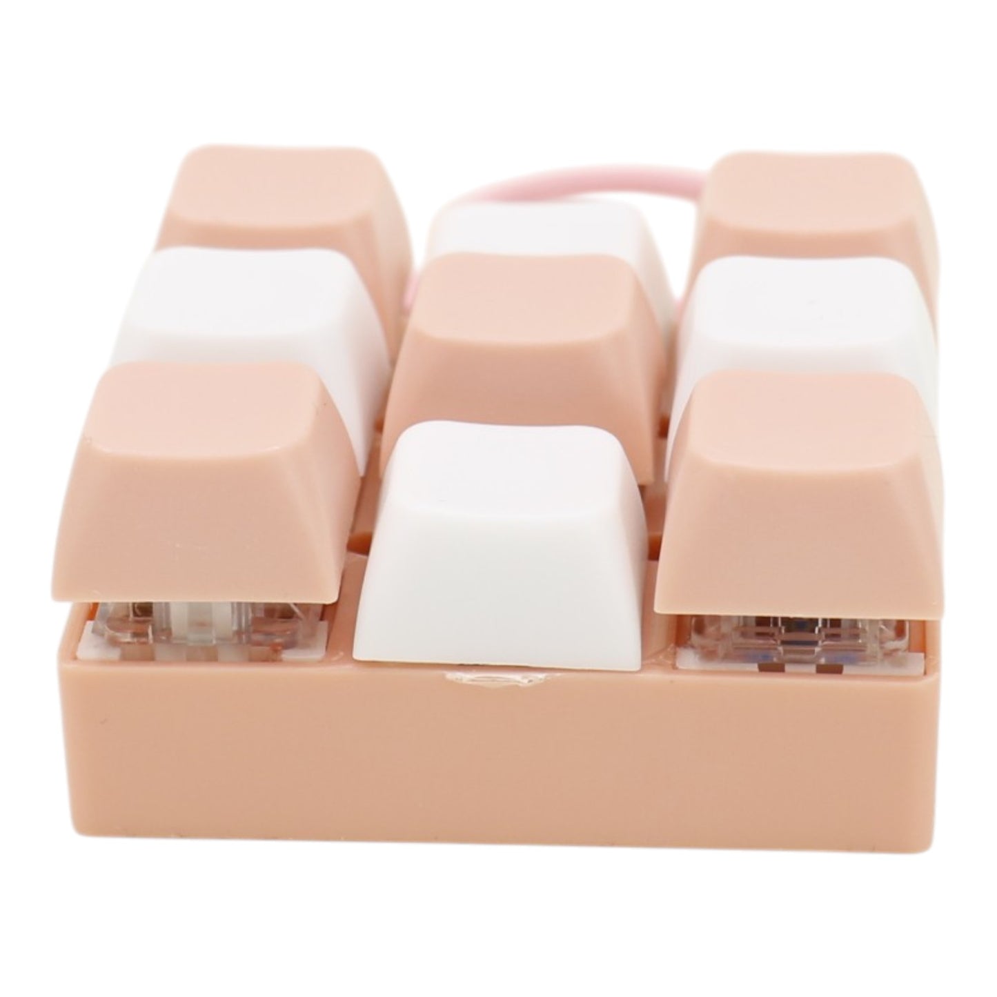 Colorful Keyboard Clicky Keycap Fidget Keychain  SS6426-1 (12)