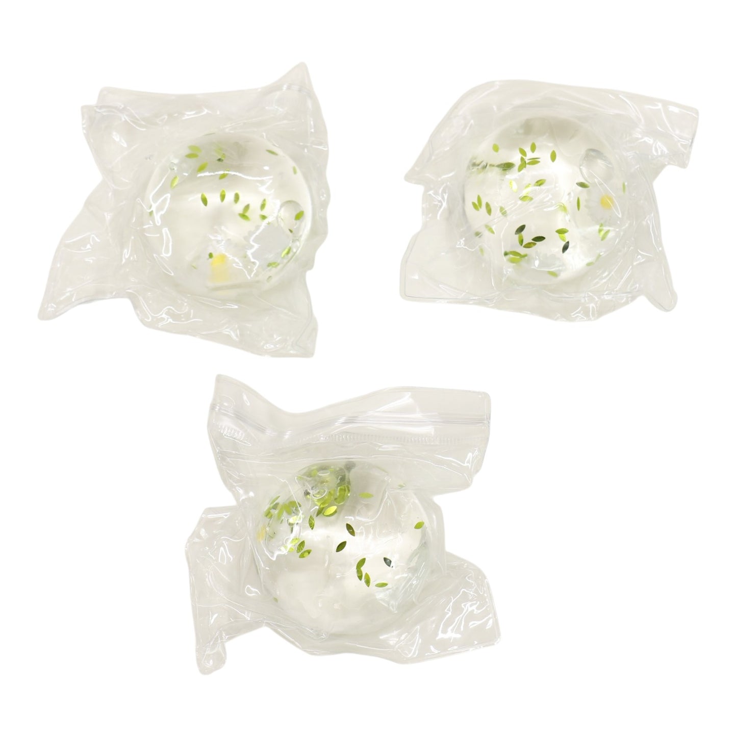 Clear Ball Daisy Squishy Toy JT6407-5 (12PC)