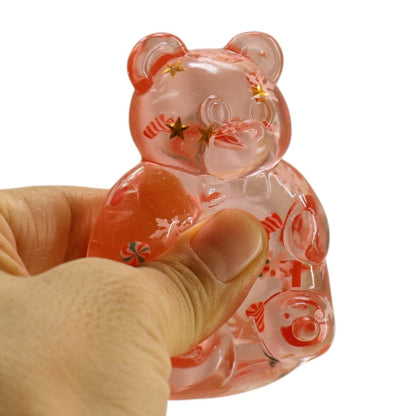 Christmas Gummy Bear Squishy Toy SS6907-17 (12PC)