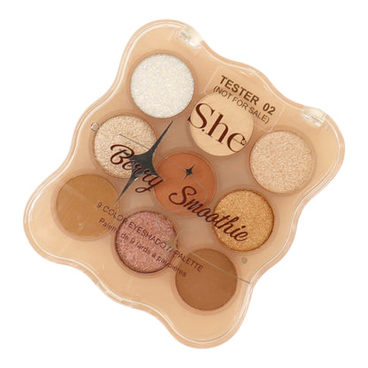 S. He 9 Color Eyeshadow Palette EP1086 (24PK)