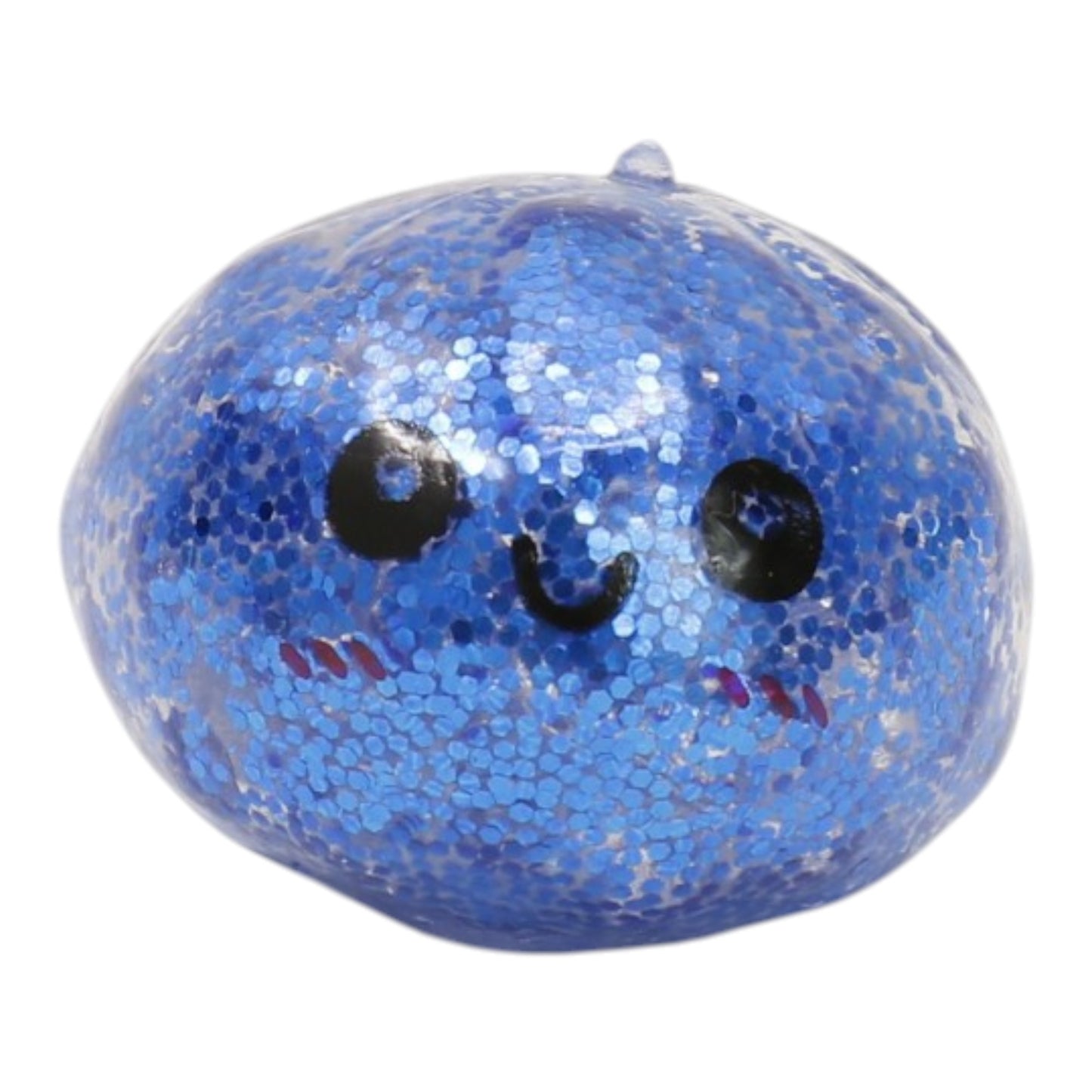 Mini Glitter Gel Bead Squishy Dumpling With Steamer SQ6606-3. (12PC)